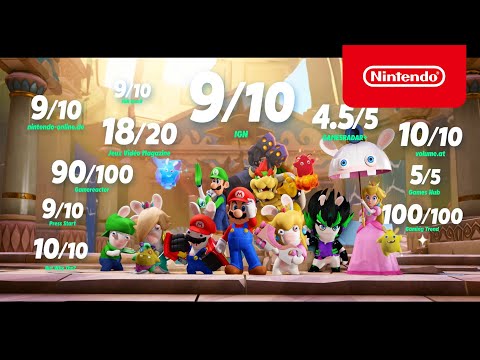 Mario + Rabbids Sparks of Hope - Accolades Trailer