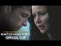 Katniss and Peeta Kiss On the Beach | The Hunger Games: Catching Fire