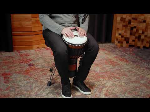 фото африканский барабан джембе meinl adj3-m+bag 0