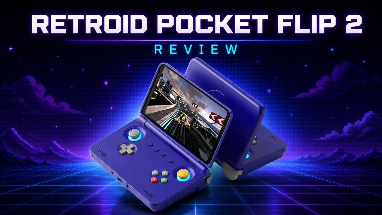 🎮 Retroid Pocket Flip 2 Review - Is This the Best Clamshell Android Handheld?