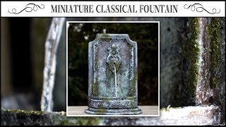 💧Miniature Classical Fountain💧
