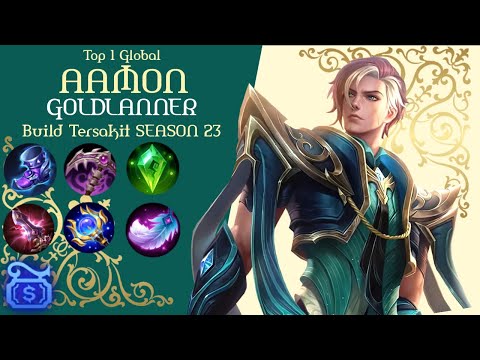 Top Global Aamon - Goldlaner - Build Tersakit Aamon 2022 - GamePlay - Mobile Legend - VALL HERO