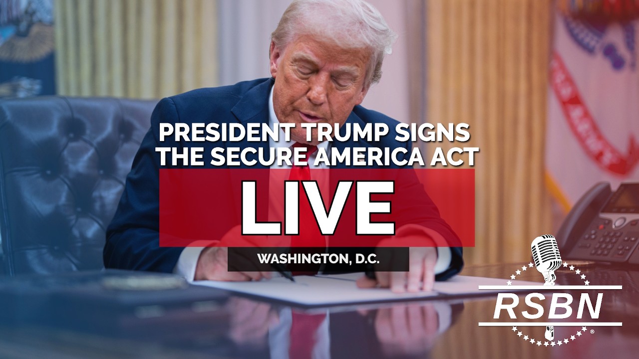 LIVE: President Trump Signs the Secure America Act - 06/10/26