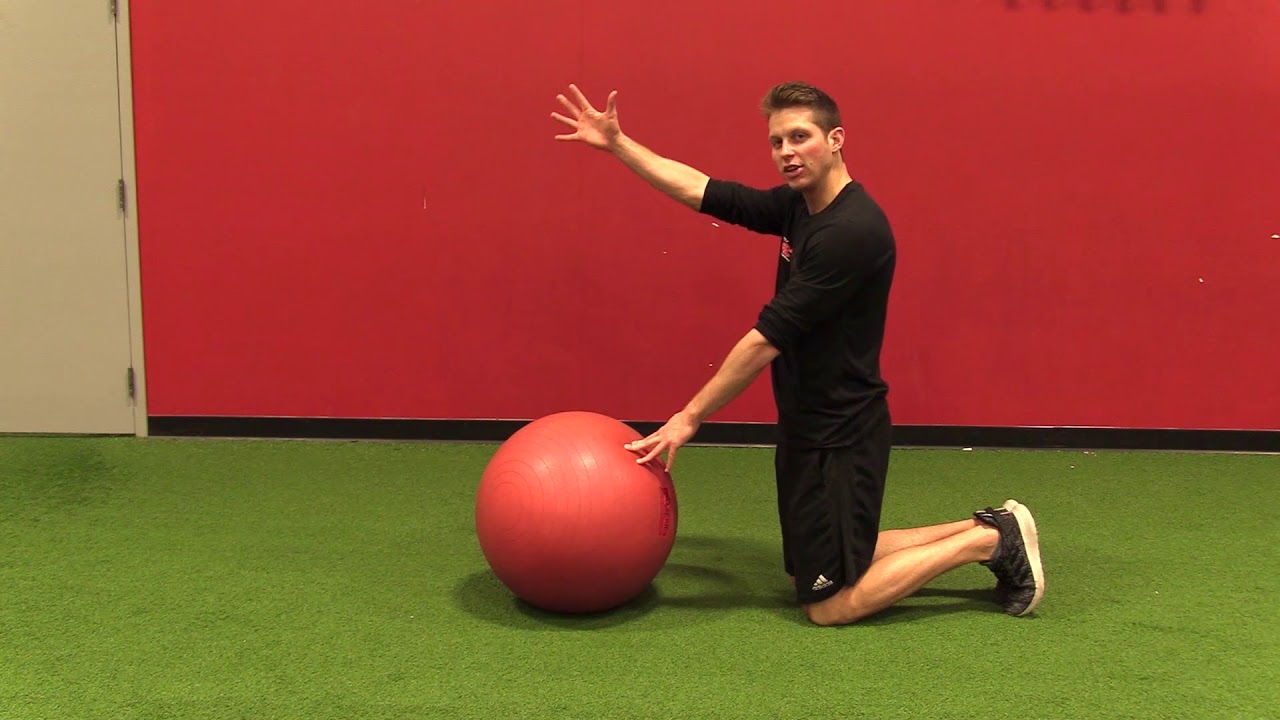 Stability Ball Rollout - YouTube