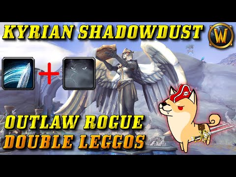 Outlaw 9.2 Double Legendary Build: Kyrian Shadowdust (INSANE Cooldown Reduction setup!)