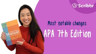 APA Manual 7th Edition: 17 Most Notable Changes