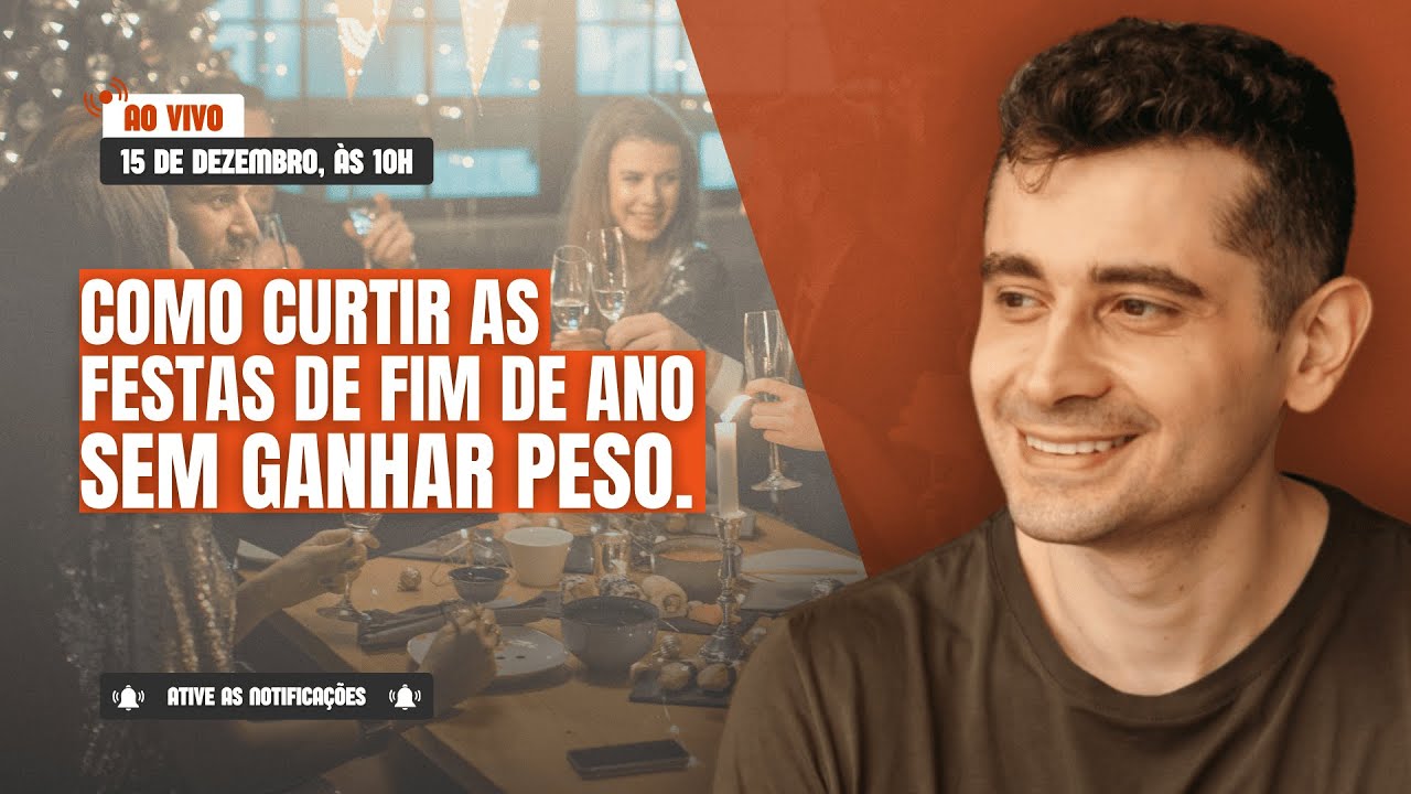 Como curtir as festas de fim de ano - sem engordar... | Ative as notificações.