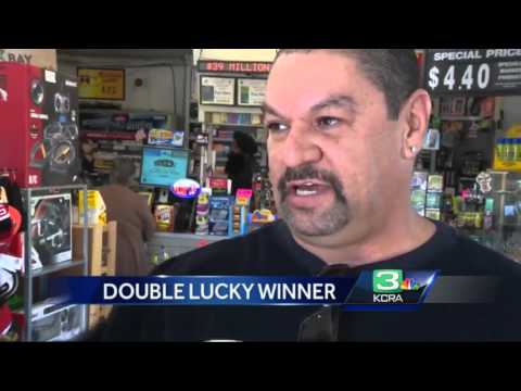 Man wins lottery twice at same store