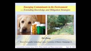 Emerging Contaminants in the Environment: Extending Knowledge and Mitigation Strategies