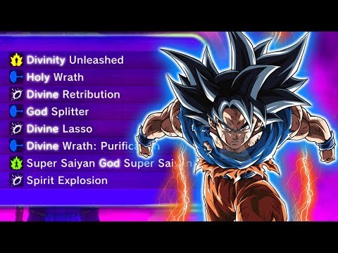 The Divine Ki Themed Moveset! | Dragon Ball Xenoverse 2