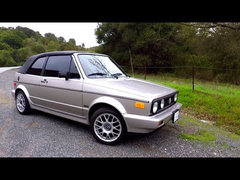 This VW Cabriolet "Chick Car" could Smoke You- One Take