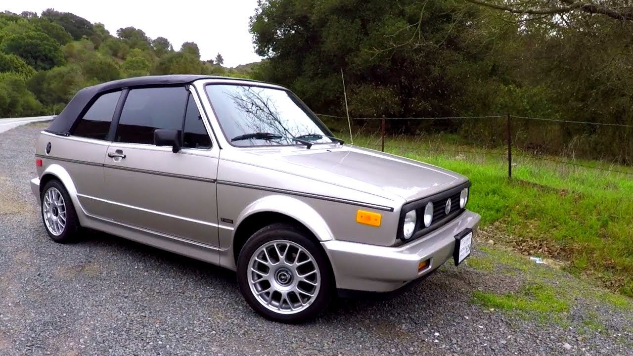 This VW Cabriolet "Chick Car" could Smoke You- One Take
