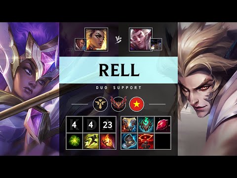 Rell Support vs Rakan - VN Grandmaster Patch 25.18