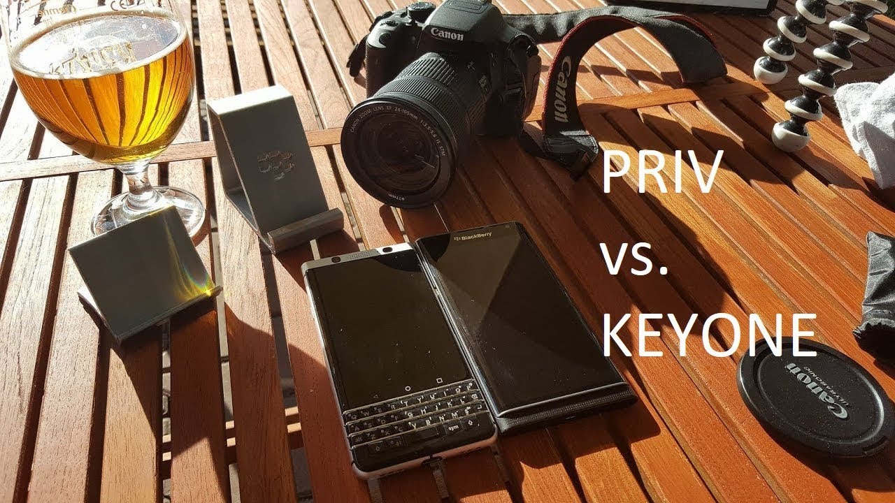 BlackBerry KeyONE vs PRIV - smartphone comparison [EN]