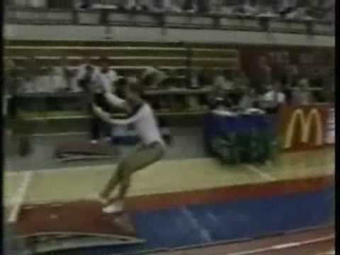 Brandy Johnson 1989 USA vs. USSR Vault