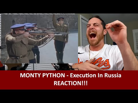 American Reacts to MONTY PYTHON - Execution In Russia REACTION