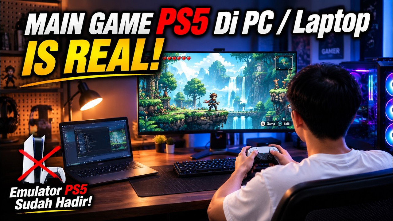 MAIN GAME PS5 Di PC / Laptop IS REAL - Emulator PS5 Sudah Hadir!