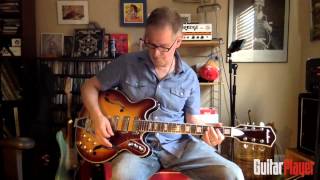 Video thumbnail for Eastwood Guitars Airline H78 by Guitar Player Magazine