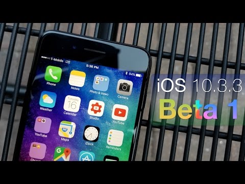 iOS 10.3.3 Beta 1 - What's New?