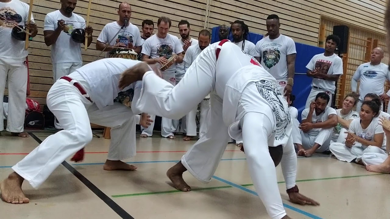 Abadá Capoeira Stuttgart Roda dos Jogos Alemães. Benguela e Sao Bento