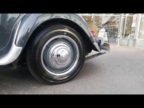 Citroën Traction Avant 15CV six-cylinder,  rare 1955 with hydraulic suspension.