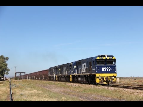 Leigh Creek Coal Train, 2FP1 - 11th April 2016