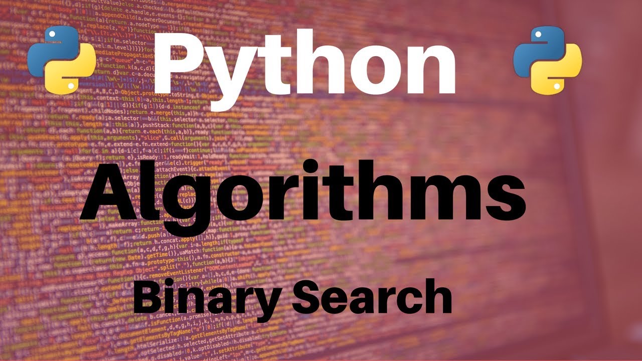 Algorithms in Python: Binary Search