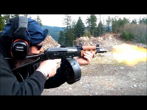 ! Full Auto 7.62 krink - 230 rnd drum / mag Dur#