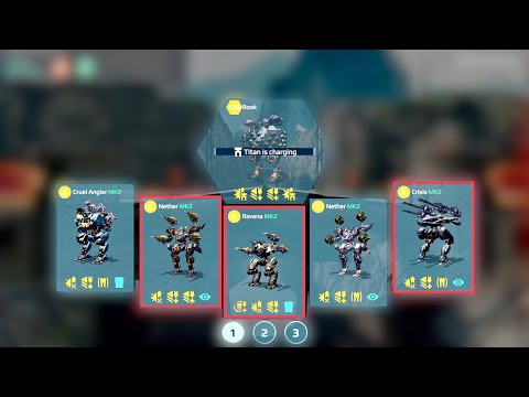 War Robots: Ravana brakes the meta | Ravana, Nether, Crisis | FFA Gameplay