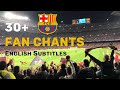 Todos los CANTICÓS del Barça | LETRA | 2020 || HD