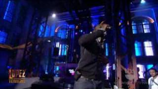 Lopez Tonight - &quot; Sexy Bitch &quot; - David Guetta Feat. Akon - Live HD