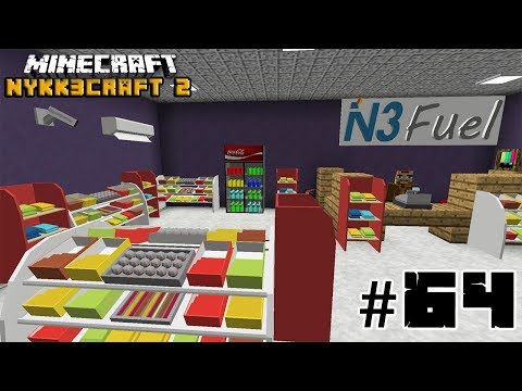 Minecraft INTERNI STAZIONE DI SERVIZIO #64 - ITA NYKK3CRAFT S2 MOD