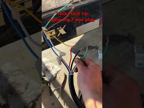 Do this when replacing your 7 way trailer harness #diy #trailer #repair #mechanic #electrical
