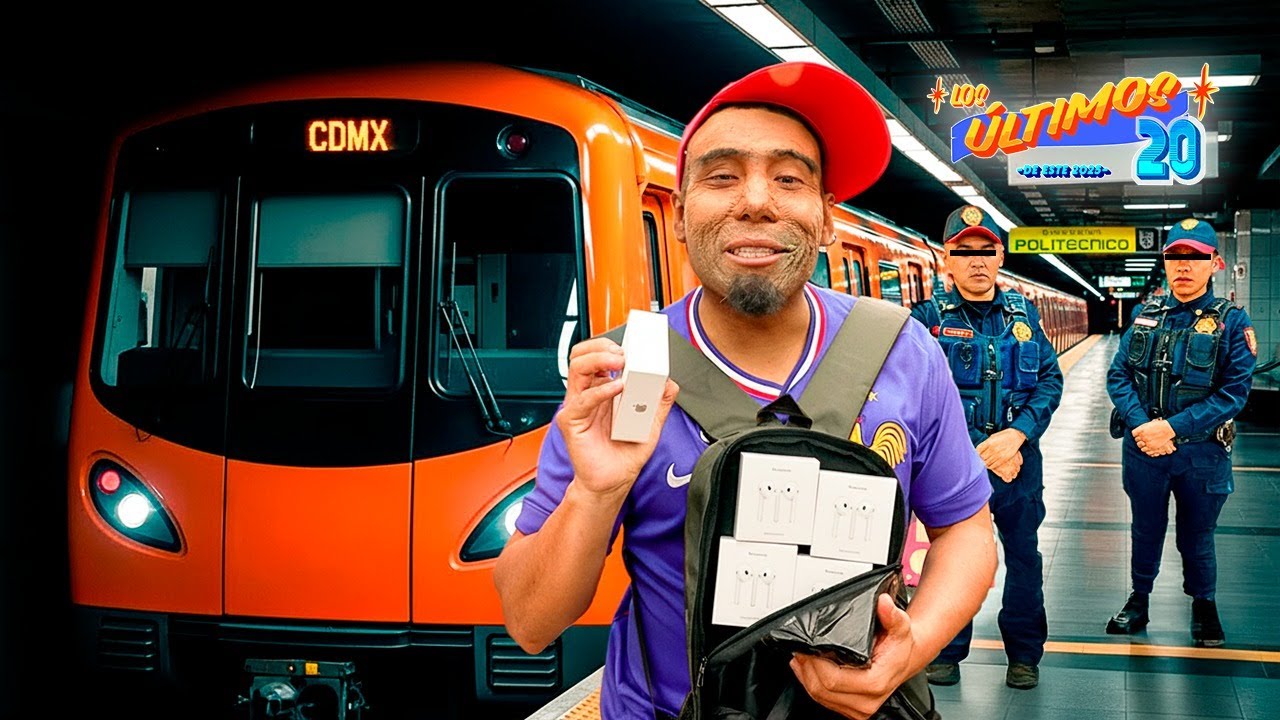 Vendí en el Metro… hasta que llegó la Policía 🚨