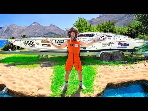 RACING My FIRST Offshore Championship SPEED BOAT RACE!!! (terrifyingly fast)