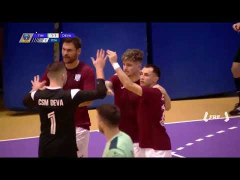 FUTSAL | CFR Timișoara - CSM Deva 2-2 (Rezumat)