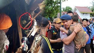 Tertimbun Puing-puing Kayu selama 11 jam, Bocah 5 Tahun Selamat dari Tsunami Banten dan Lampung