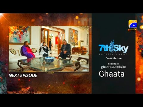 Ghaata Episode 76 Teaser Adeel Momina iqbal Mirza Zain Geo TV Promo JH Studio
