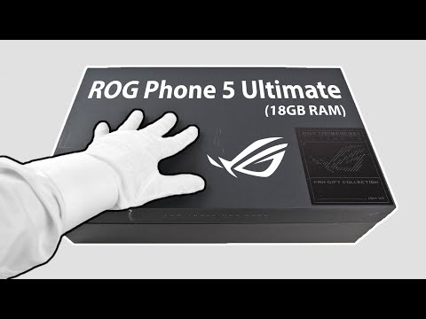 The ROG Phone 5 Ultimate Unboxing - A Monster Gaming Smartphone + Gameplay
