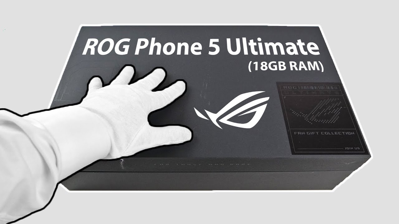 The ROG Phone 5 Ultimate Unboxing - A Monster Gaming Smartphone + Gameplay