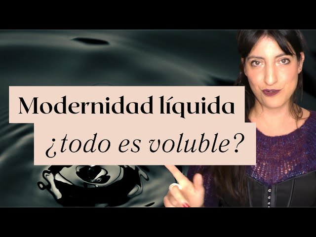 Vídeo relacionado con Modernidad Liquida (Sociologia (fce))