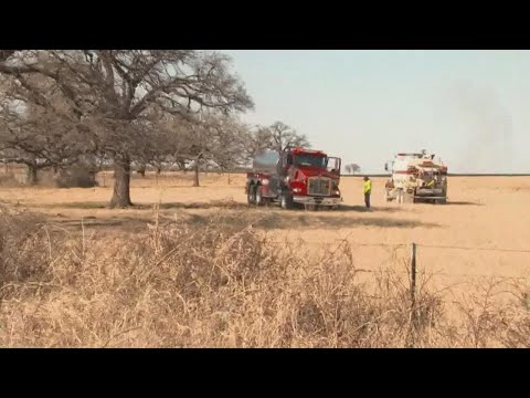 Texas wildfires: Slow progress being made in putting out Eastland County fire