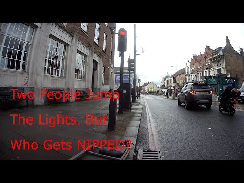 Two Red Light Jumpers, But Who Gets NIPPED? - Tooting Bec - LE66 ORA - KP14 LND