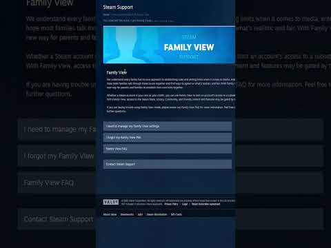 Steam Family View FIX