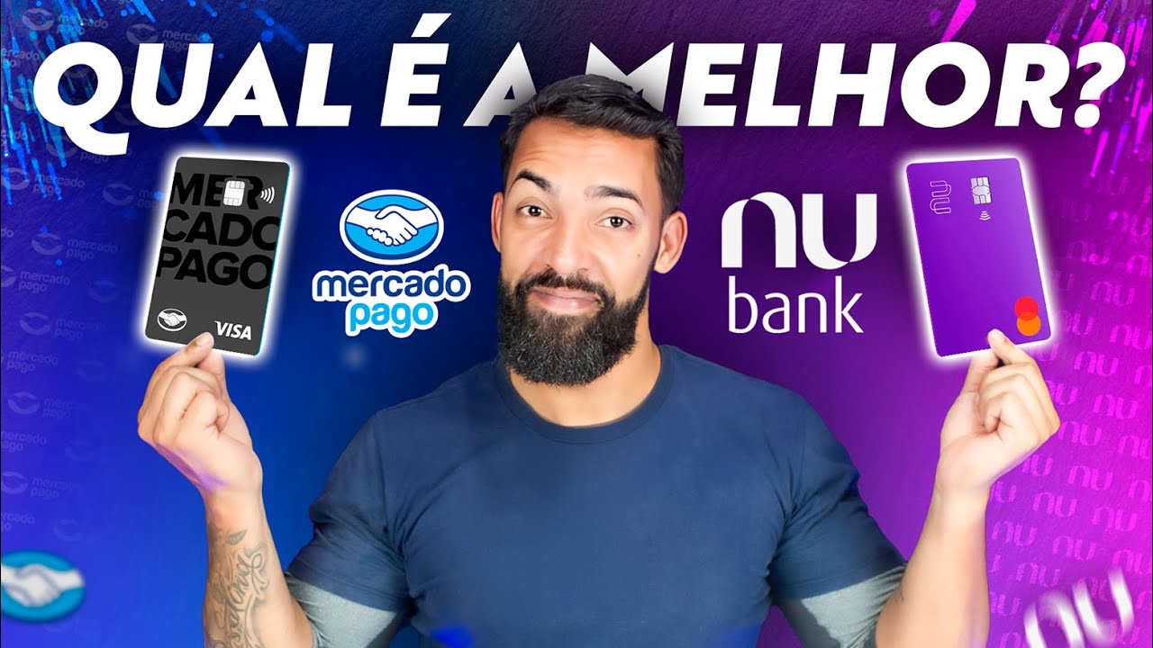 Nubank OU Mercado Pago QUAL A MELHOR CONTA DIGITAL ?
