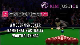 Snooker 19 Review (PC) - A Modern Snooker Game That's Worth Playing? | Kim Justice