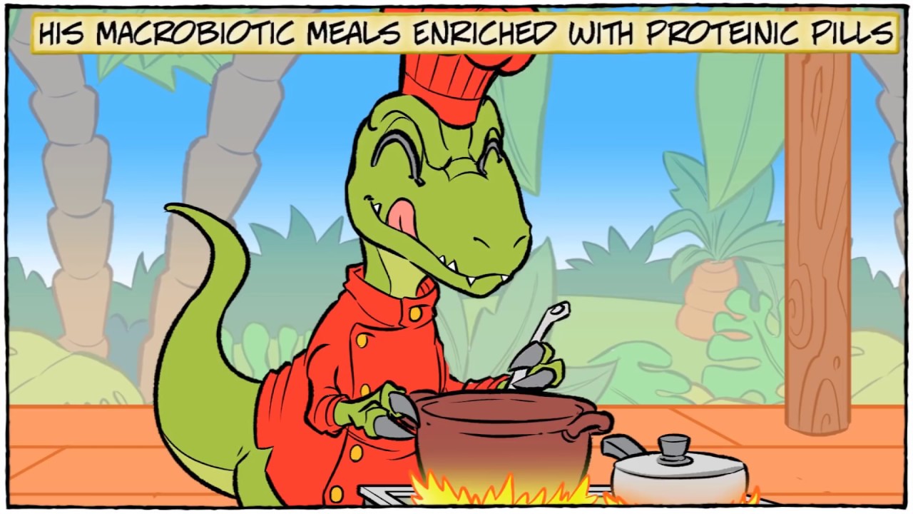 Nanowar of Steel - Vegan Velociraptor