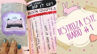 Destroza este diario #1 | WRECK THIS JOURNAL