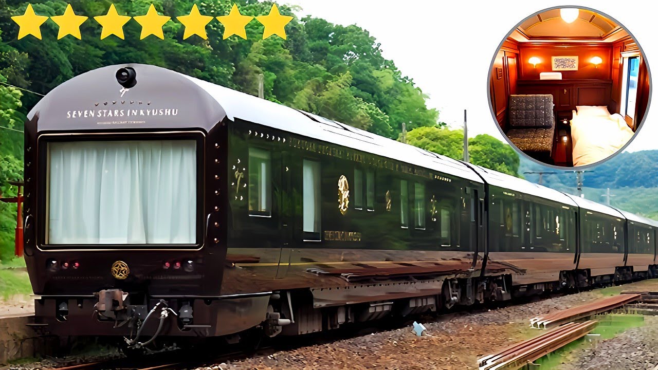 World's Only Seven Stars Train in Japan - $6000/Night Luxury Sleeper Train