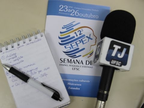 CLIPE - TJ UFSC na cobertura da SEPEX 2013